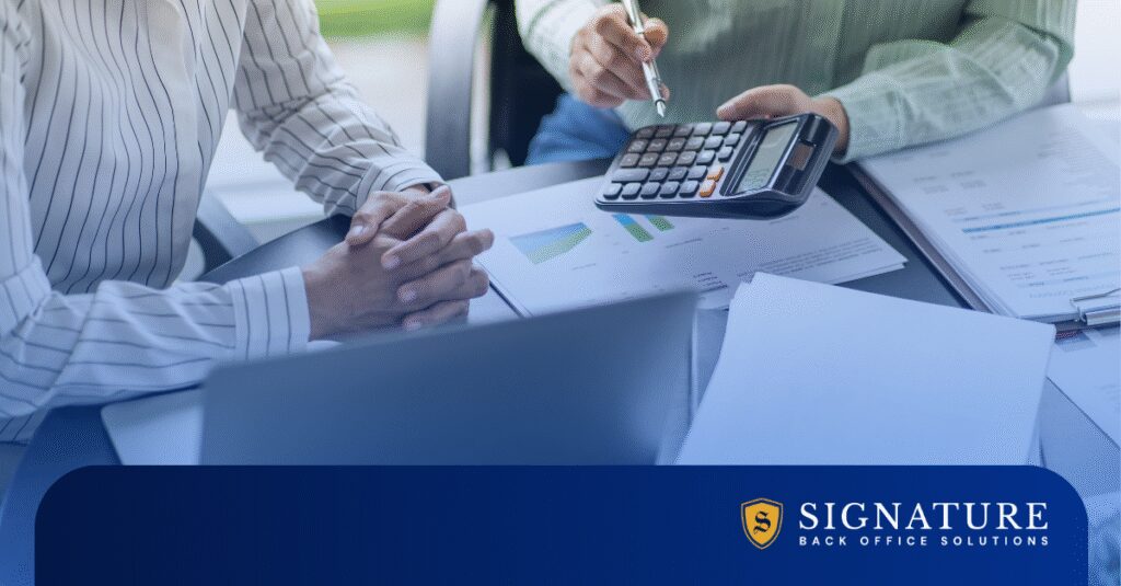 Image of accounting software interface showcasing payroll funding tools for staffing firms and cash flow management features.